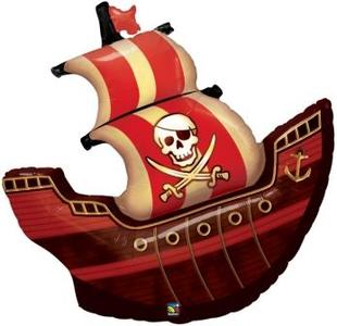 Pirate Galleon 40" Foil Balloon