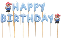 Happy Birthday Pirate Candles