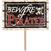 Pirate Lawn Sign