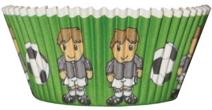 Footballer Cupcake Cases