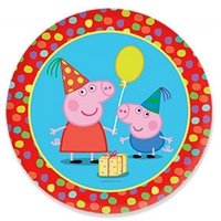 Peppa Pig Spotty Plates