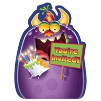 Monster Mania Invitations
