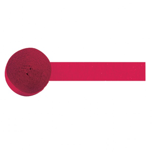 Red Crepe Streamer