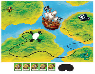 Pirate Treasure Map Game