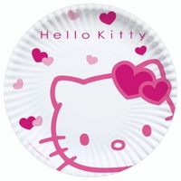 Hello Kitty Plates