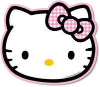 Hello Kitty Shaped Plates