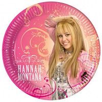 Hannah Montana Plates