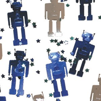 Robot Table Confetti