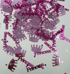 Pink Princess Table Confetti