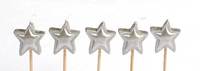 Silver Star Candles