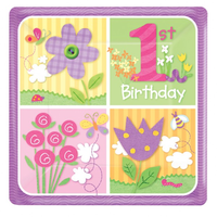One Special Girl Square Plates