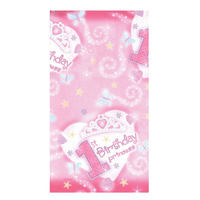 1st Birthday Princess Tablecover