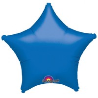 Blue Foil Star Balloon