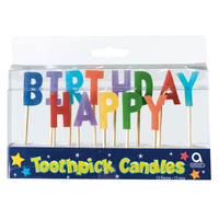 Happy Birthday Pick Candles