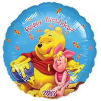 Winnie the Pooh 18" Round Foil Balloon