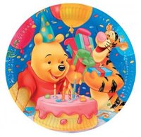 Winnie the Pooh Shaped Plates