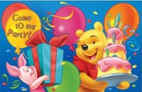 Winnie the Pooh Invitations