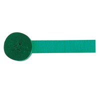 Green Crepe Streamer