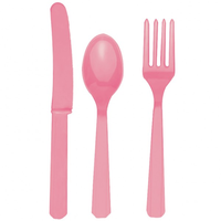 Powder Pink Assorted Cutlery Pack