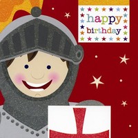 Knight Birthday Card
