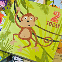 Jungle Buddies 2 Today Birthday Card