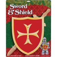 Wooden Shield and Sword