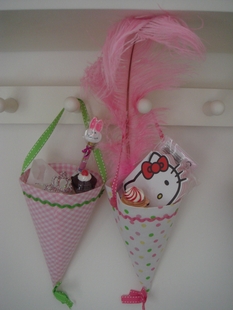 Girl's Filled Party Cone