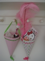 Girl's Filled Party Cone