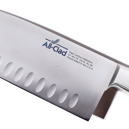 Check out this Santoku Knife made in Canonsburg, PA by All-Clad. Purchase to support 300 American workers. Gets you 1,960 Boom™ Points.