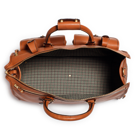 Check out this Leather Bag made in Norwalk, CT by Ghurka. Purchase to support 35 American workers. Gets you 19,530 Boom™ Points.