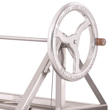 Check out this Wood-burning Grill made in Traverse City, MI by Grillworks, Inc. Purchase to support 15 American workers. Gets you 99,050 Boom™ Points.