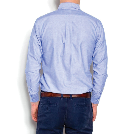 Check out this Oxford Shirt made in Houston, TX by Hamilton Shirts. Purchase to support 40 American workers. Gets you 2,730 Boom™ Points.
