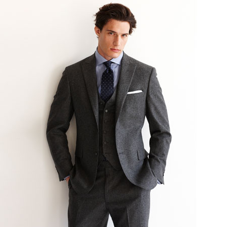 Check out this Three Piece Suit made in Chicago, IL by Hart Schaffner Marx. Purchase to support 640 American workers. Gets you 13,930 Boom™ Points.