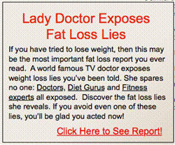 Lady Doctor Exposes Fat Loss Lies - Detail - Lady Doctor Exposes Fat Loss Lies