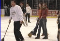 Broomball at Botwood Arena