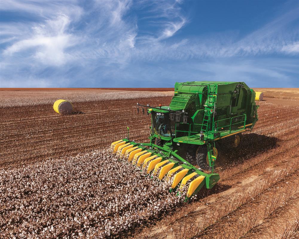 SunSouth Cotton Harvesting CS690 Cotton Stripper