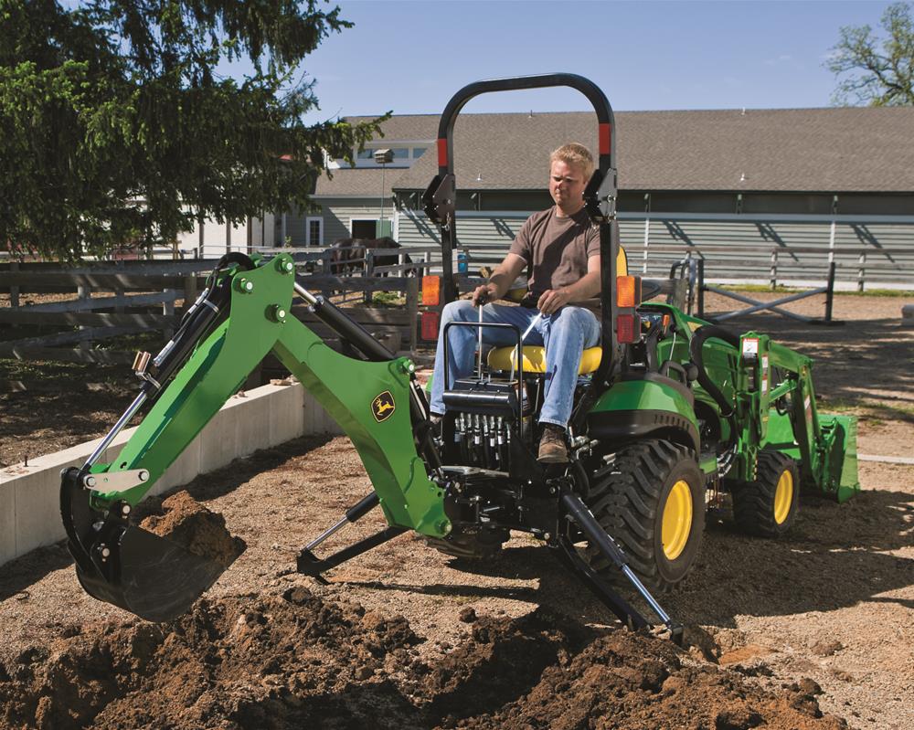 SunSouth 1 Family 1025R FILB FACTORYINSTALLED LOADER BACKHOE