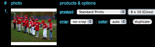 no crop option