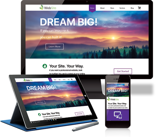 Website Creator 12 - Dream Big