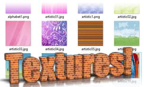 3D Text Studio - Textures
