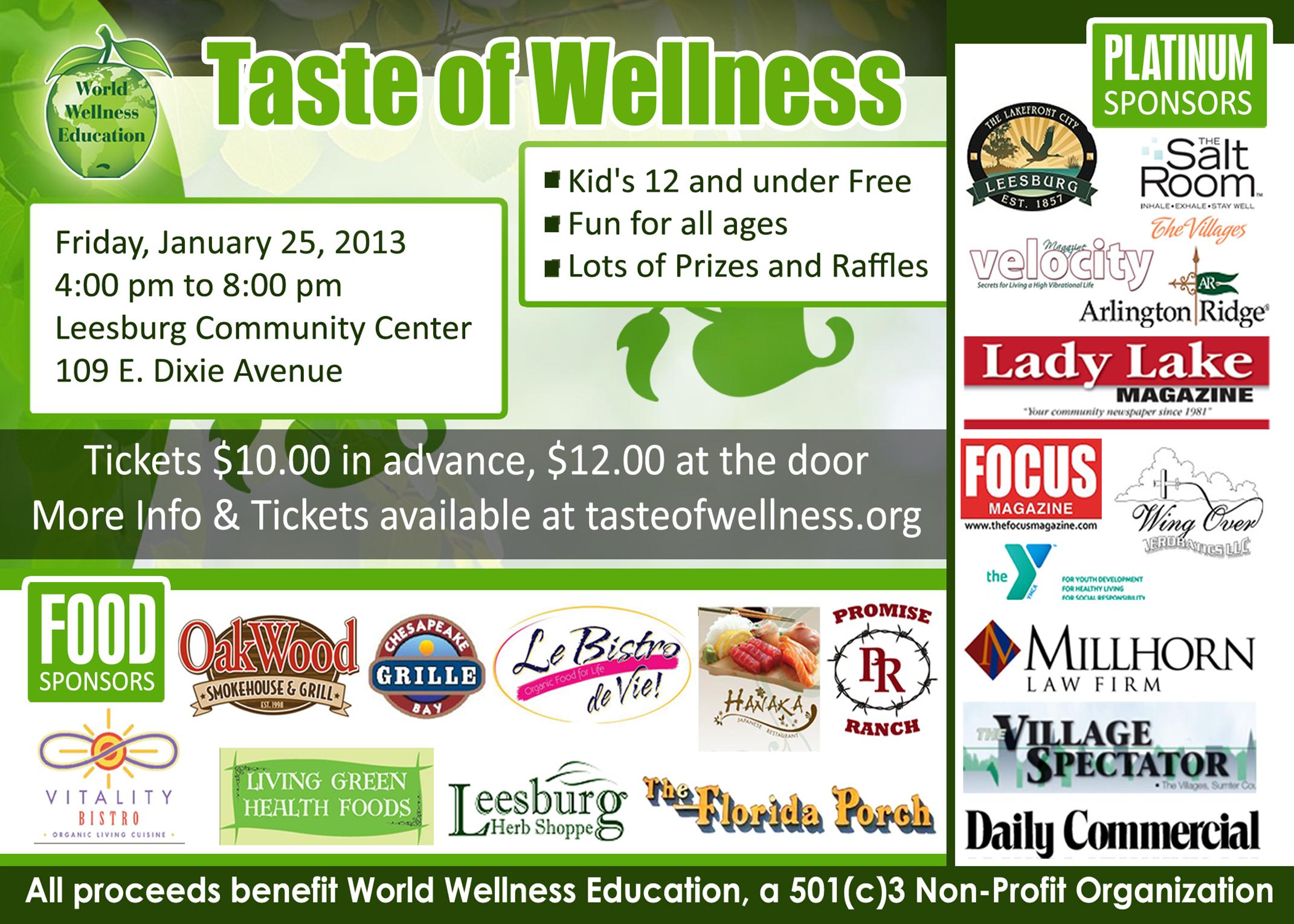 Taste of Wellness 2013