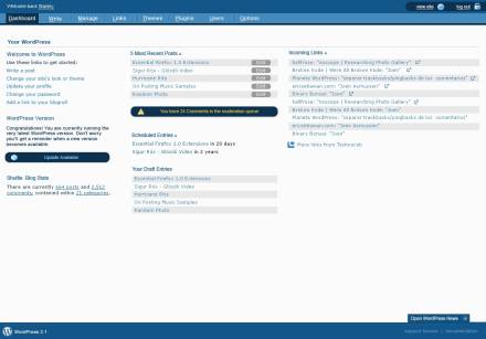 Shuttle: la prossima interfaccia di WordPress