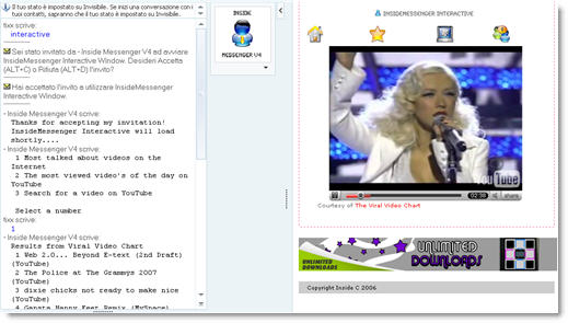 Video con InsideMessenger
