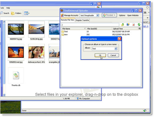 Upload con Fire Uploader