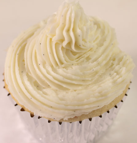 Vanilla Bean Cupcakes with Vanilla Bean Frosting
