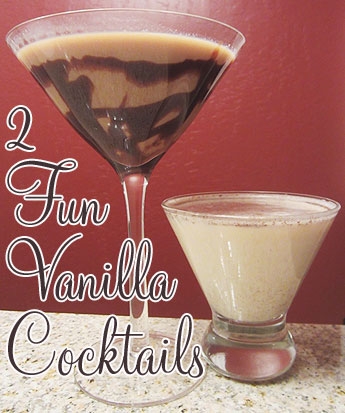 Vanilla Chocolate and Milky Way Galaxy Cocktails Vanilla Chocolate and Milky Way Galaxy Cocktails