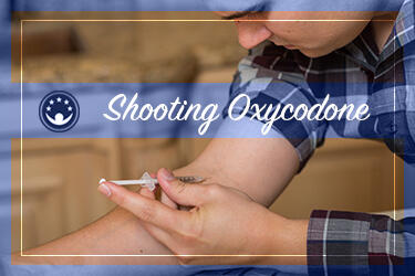 Shooting oxycodone