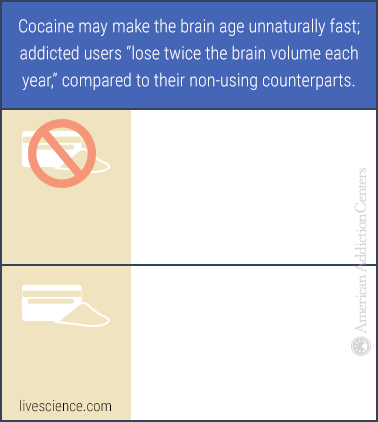brain volume cocaine