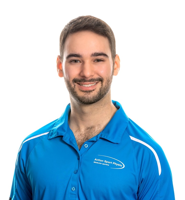 Picture of Zachary Weber Physiotherapist at the Action Sport Physio Montreal - Downtown clinic