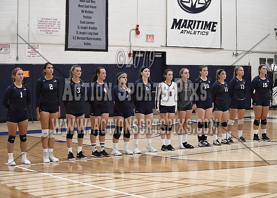 Maritime vs CCNY Womens Volleyball